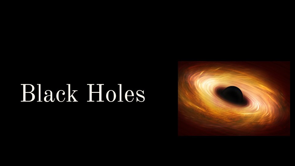 Asher’s 6th Grade GT Science Project Black Holes, White Holes, and